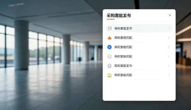 需求发布：商机智能匹配的性能与适用条件分析