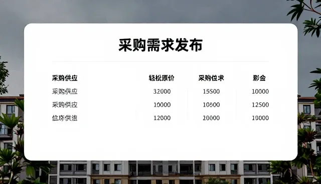 供需自动匹配如何提升采购效率与精准度